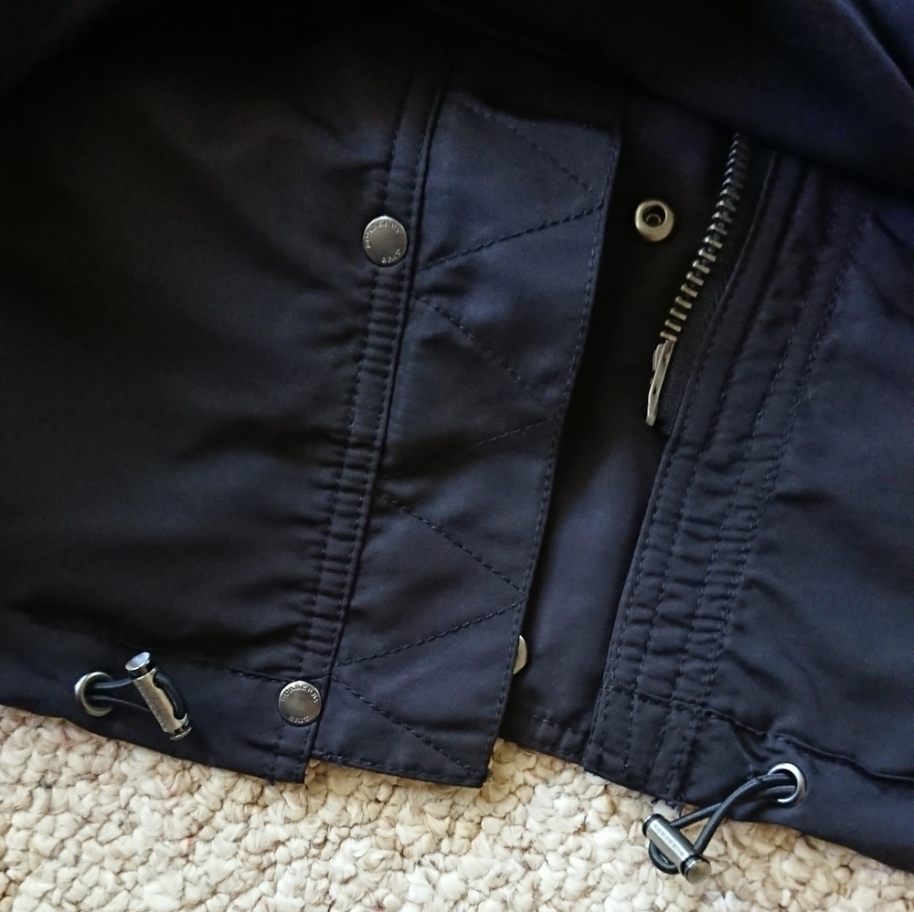 Burberry signature Utility jacket/raincoat w/detachable quilted vest size XS - Picture 11 of 16